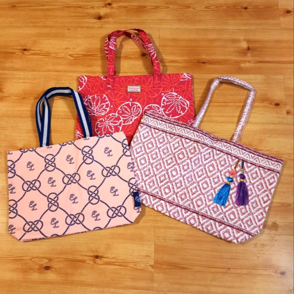 Estee Lauder Tote Bags (Set Of 3) NWOT